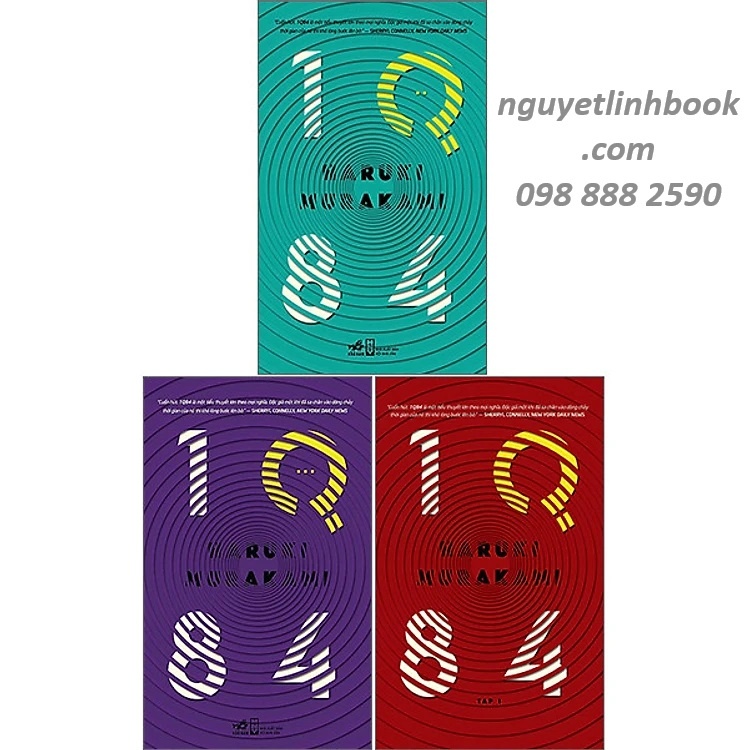 Combo 1Q84 (3 Tập) (nguyetlinhbook)