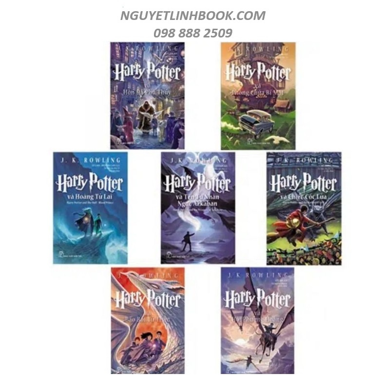 Combo 7 cuốn Harry Potter - NXB Trẻ (nguyetlinhbook)