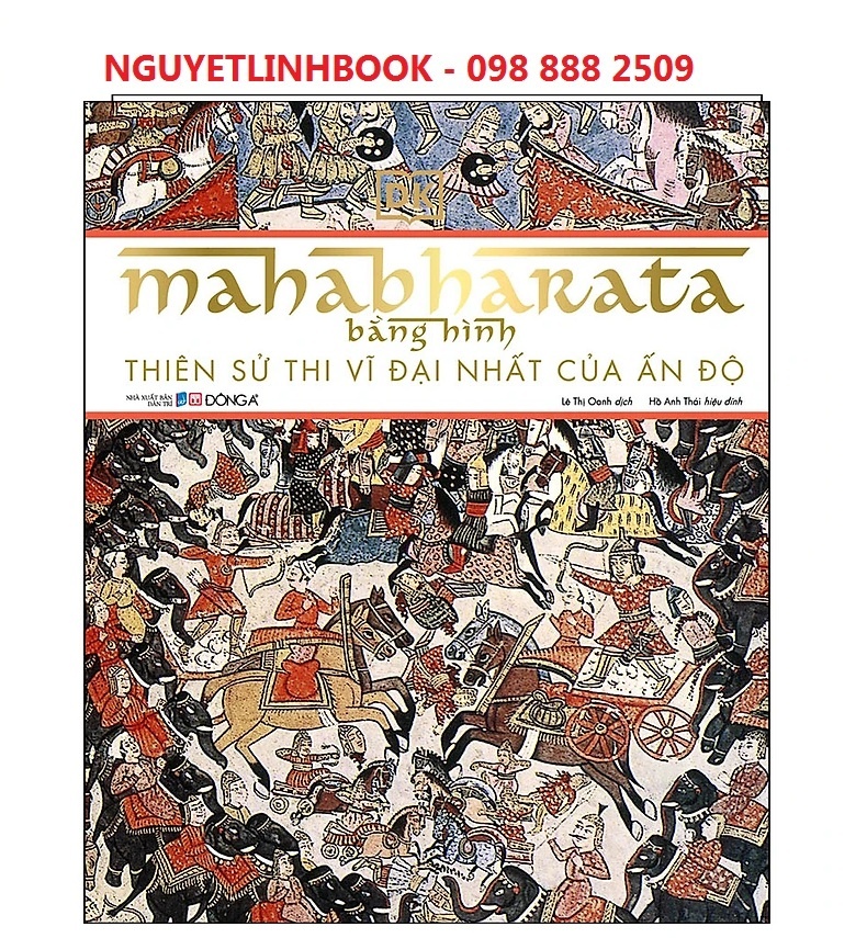 Mahabharata Bằng Hình - Thiên Sử Thi Vĩ Đại Nhất Của Ấn Độ - Tác giả: DK (nguyetlinhbook)