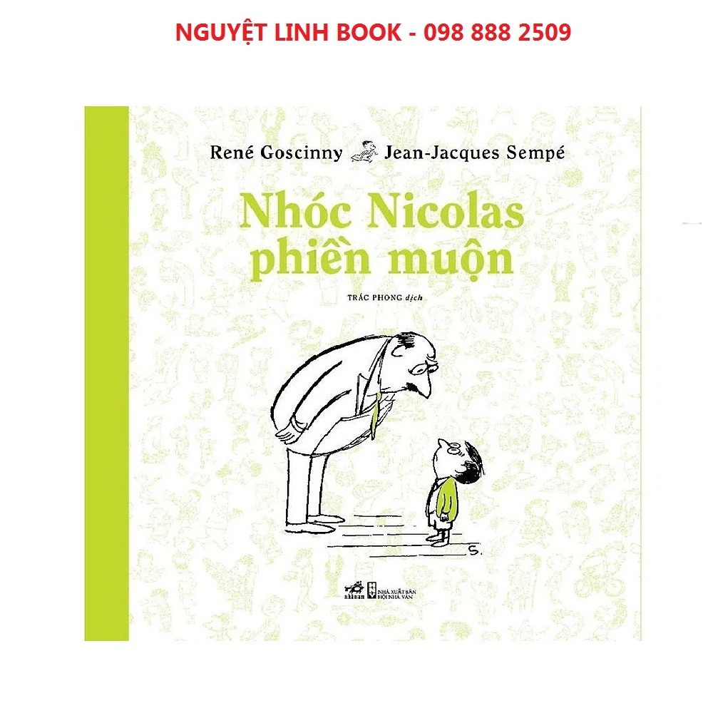 Nhóc Nicolas phiền muộn - Tác giả: Goscinny, Sempé (nguyetlinhbook)