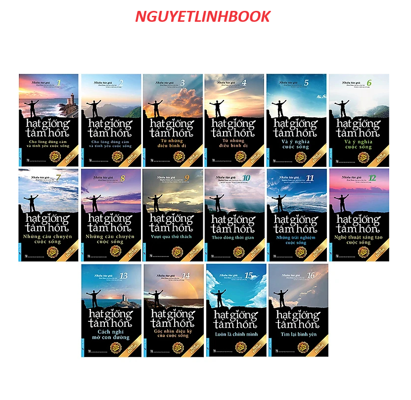 Bộ Sách Hạt Giống Tâm Hồn (Trọn Bộ 16 Tập) (Nguyetlinhbook)