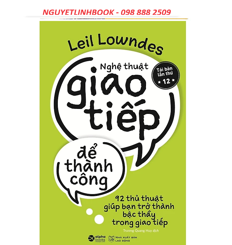 Nghệ Thuật Giao Tiếp Để Thành Công (nguyetlinhbook)