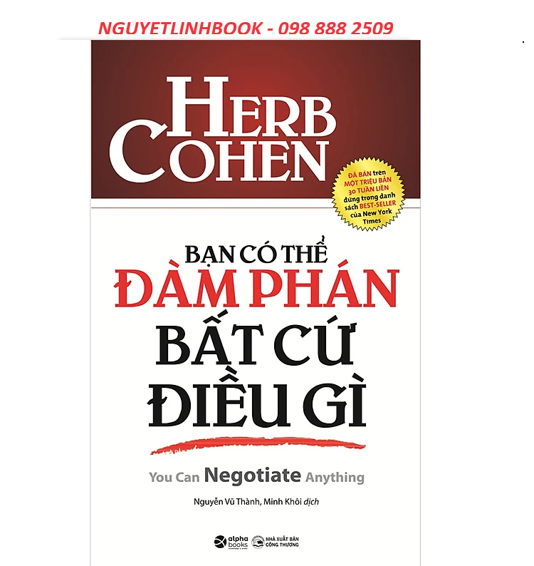 Bạn Có Thể Đàm Phán Bất Cứ Điều Gì (nguyetlinhbook)