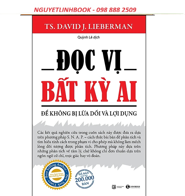 Đọc vị bất kỳ ai - Để không bị lợi dụng (nguyetlinhbook)