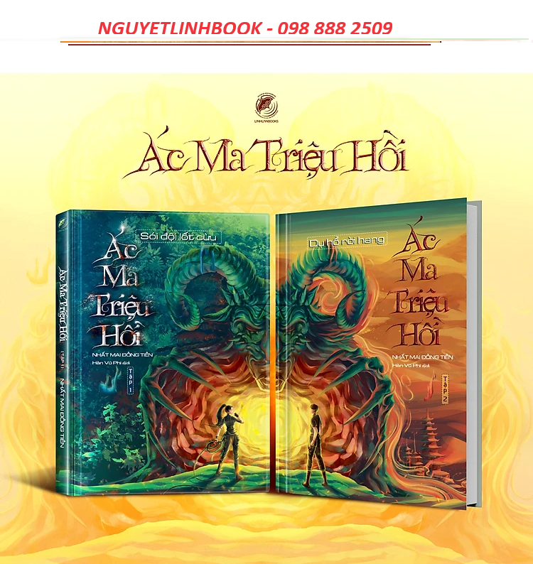 Bộ 2 Tập Ác Ma Triệu Hồi (nguyetlinhbook)