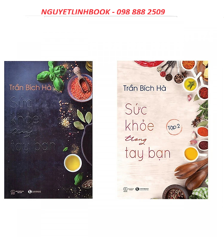 Combo 2 Cuốn Sách Chăm Sóc Sức Khỏe - Sức Khỏe Trong Tay Bạn (nguyetlinhbook)