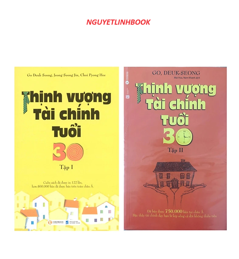 Combo Sách Thịnh Vượng Tài Chính Tuổi 30 (Trọn bộ 2 Tập) (nguyetlinhbook)