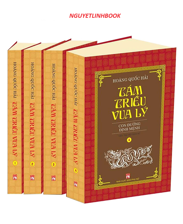 Bộ Tám Triều Vua Lý (4 Tập) (nguyetlinhbook)