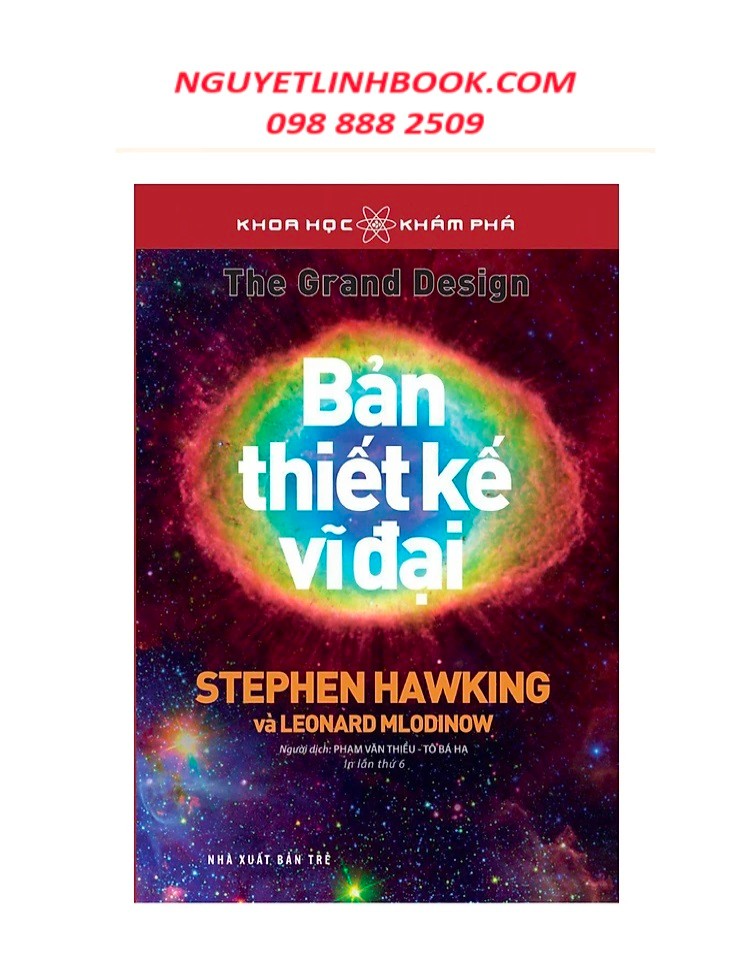 Bản Thiết Kế Vĩ Đại - Tác giả: Stephen Hawking (NGUYETLINHBOOK)