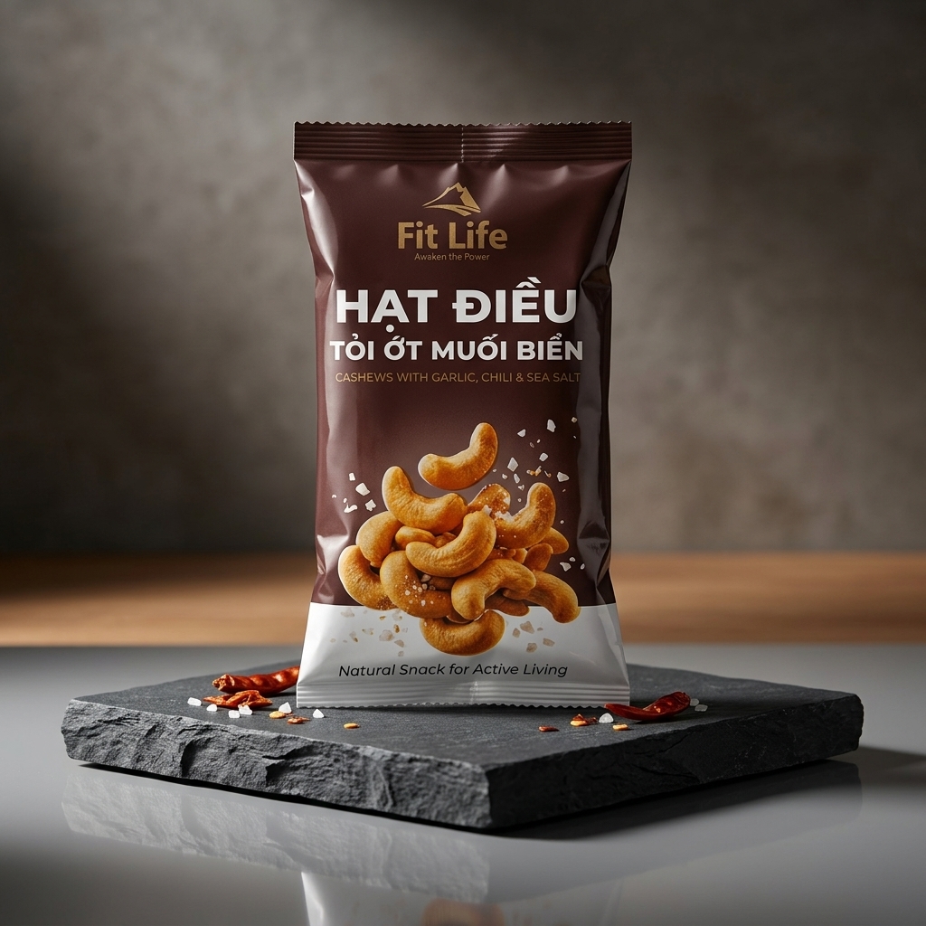 Hạt Điều Tỏi Ớt
