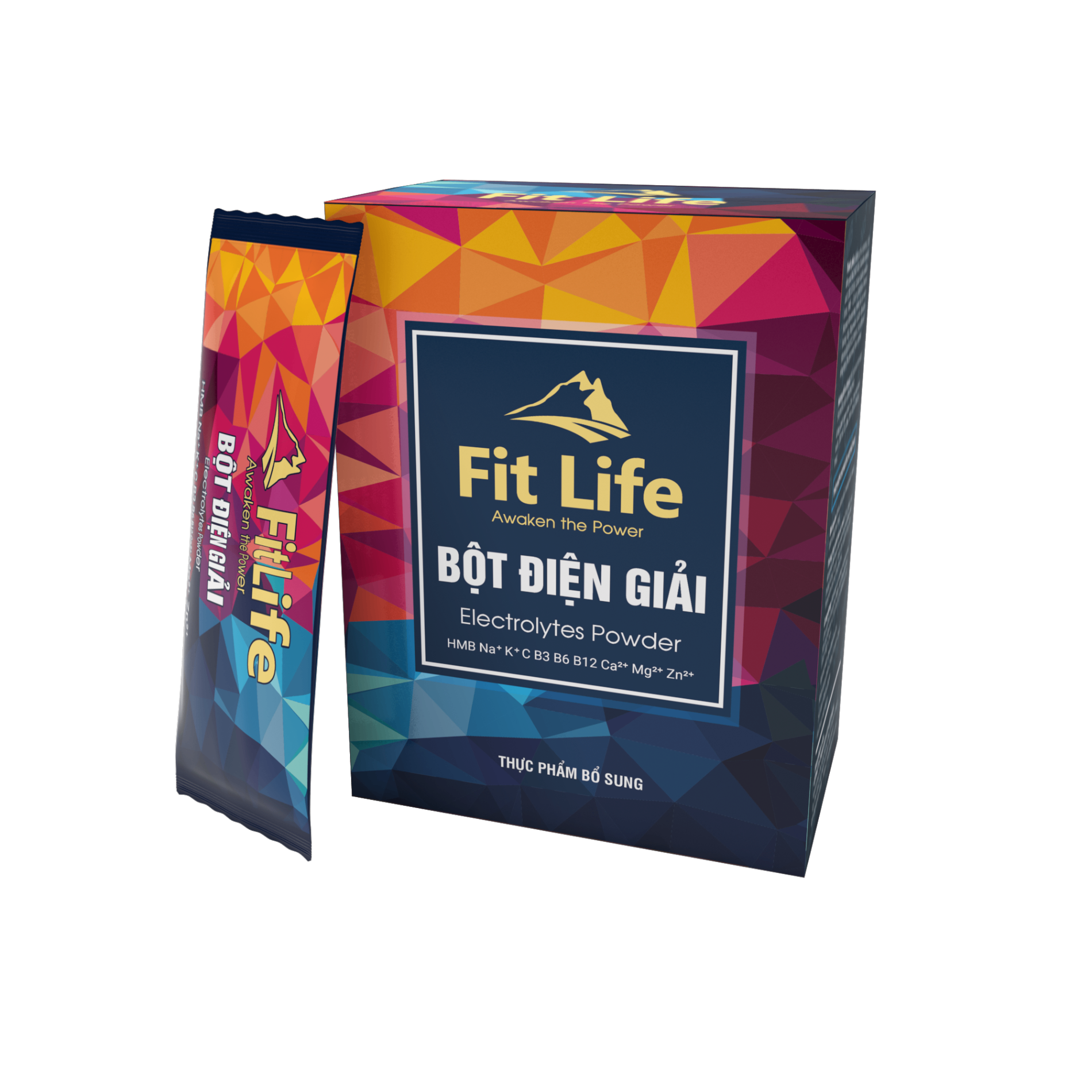 Fit Life - Bột Điện Giải - Hộp 10 gói x 25 gr