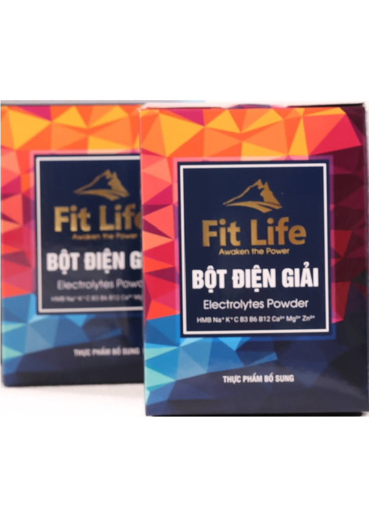 Fit Life - Bột Điện Giải - Combo 2 Hộp x 10 Gói x 25 gr