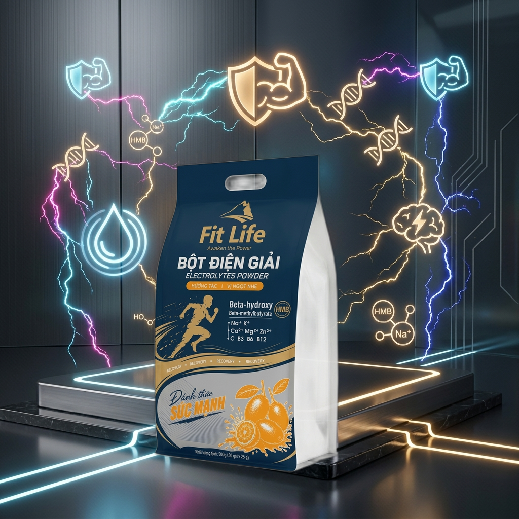 Fit Life - Bột Điện Giải - Túi 20 Gói x 25 gr