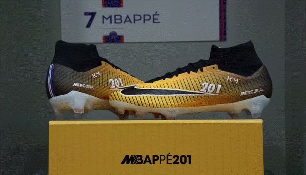 Mbappe và phối màu đặc biệt đến từ Nike - Mbappe 201