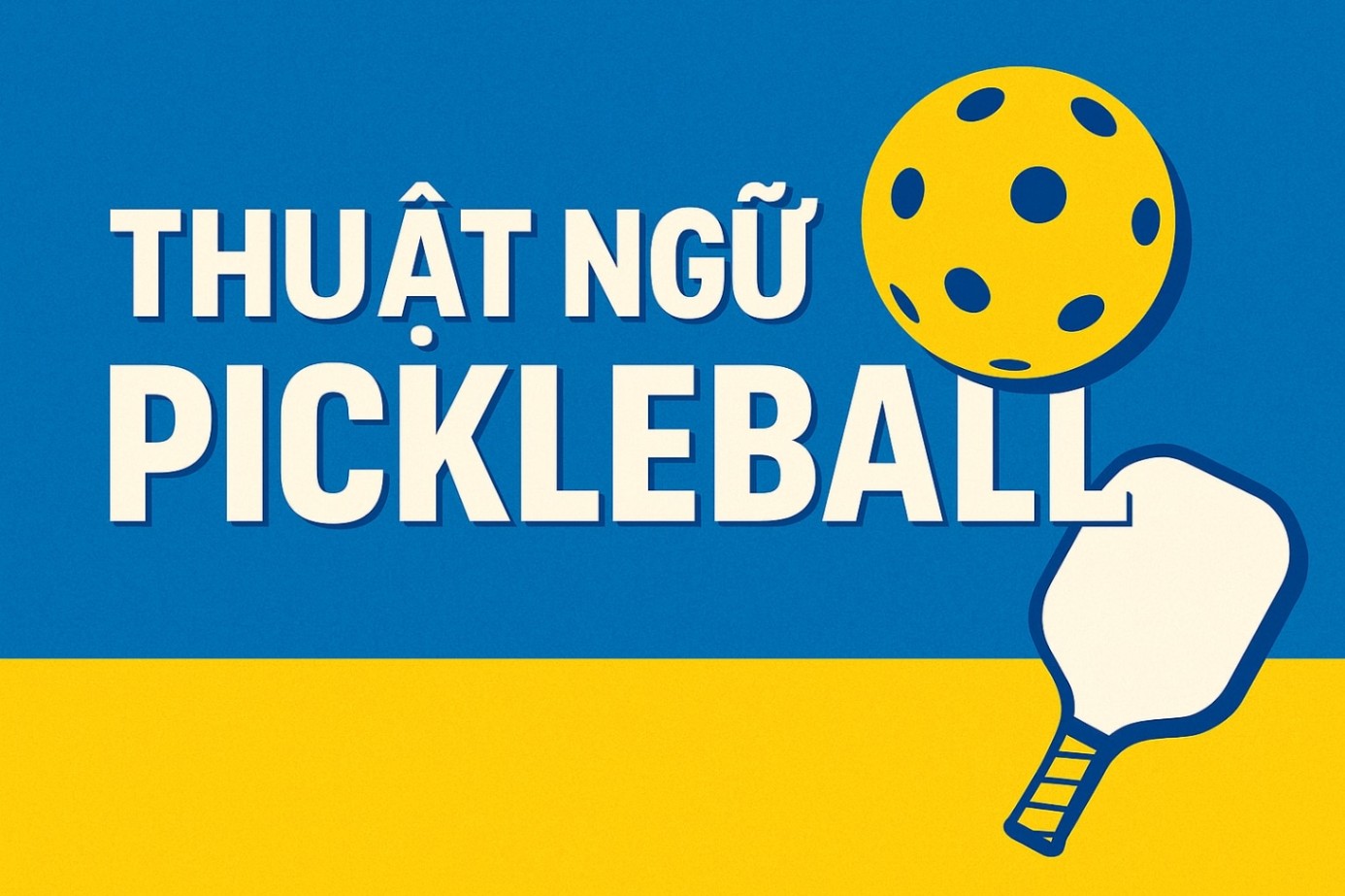 Thuật ngữ Pickleball cơ bản – Dễ hiểu cho người mới bắt đầu