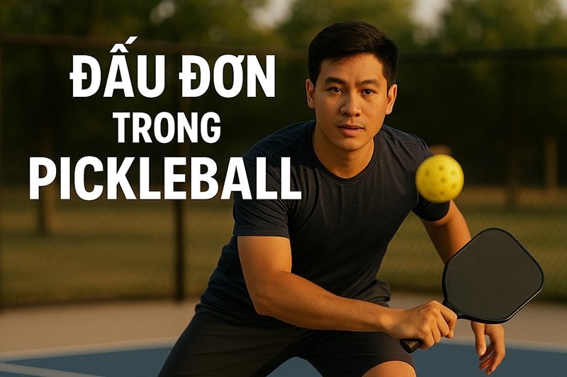Đấu đơn trong Pickleball: Hướng dẫn đánh cho người mới đến nâng cao