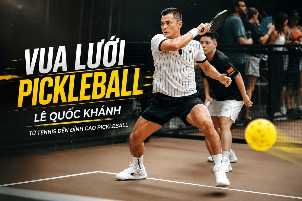 Trần Quốc Khánh Pickleball: Tiểu sử, thành tích và phong cách thi đấu