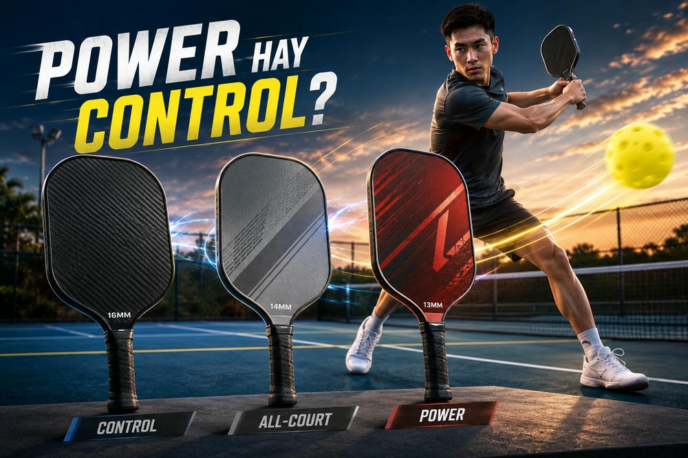 Pickleball Review & So Sánh: Chọn Đúng Vợt, Đúng Nhu Cầu