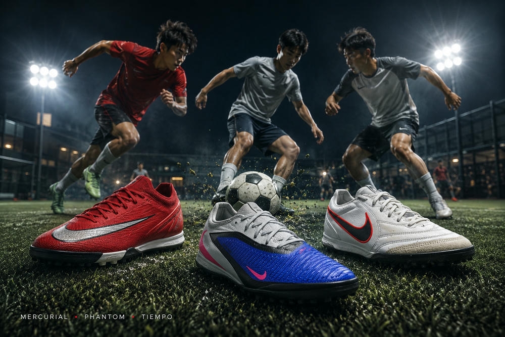 Review Giày Đá Bóng Nike: Mercurial, Tiempo Hay Phantom?