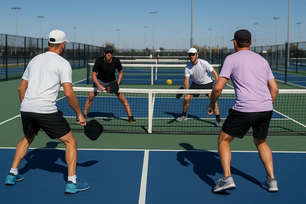 Những lỗi đánh đôi Pickleball khiến đồng đội khó phối hợp 2