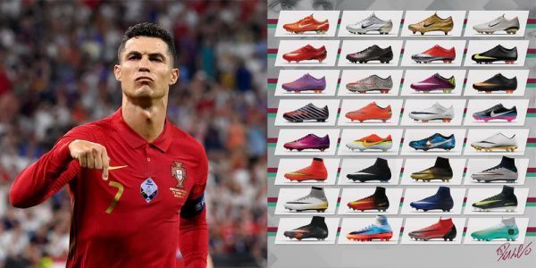 Nike Mercurial xuyên suốt sự nghiệp CR7