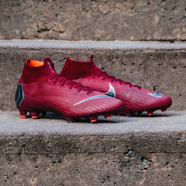 Nike Mercurial Maroon Red Rising Fire Pack - Mbappe