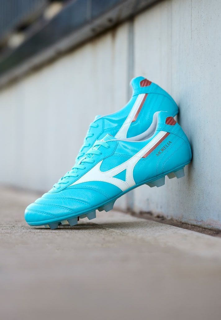 Mizuno Morelia Neo 2 (Blue Curacao/Snow White)1