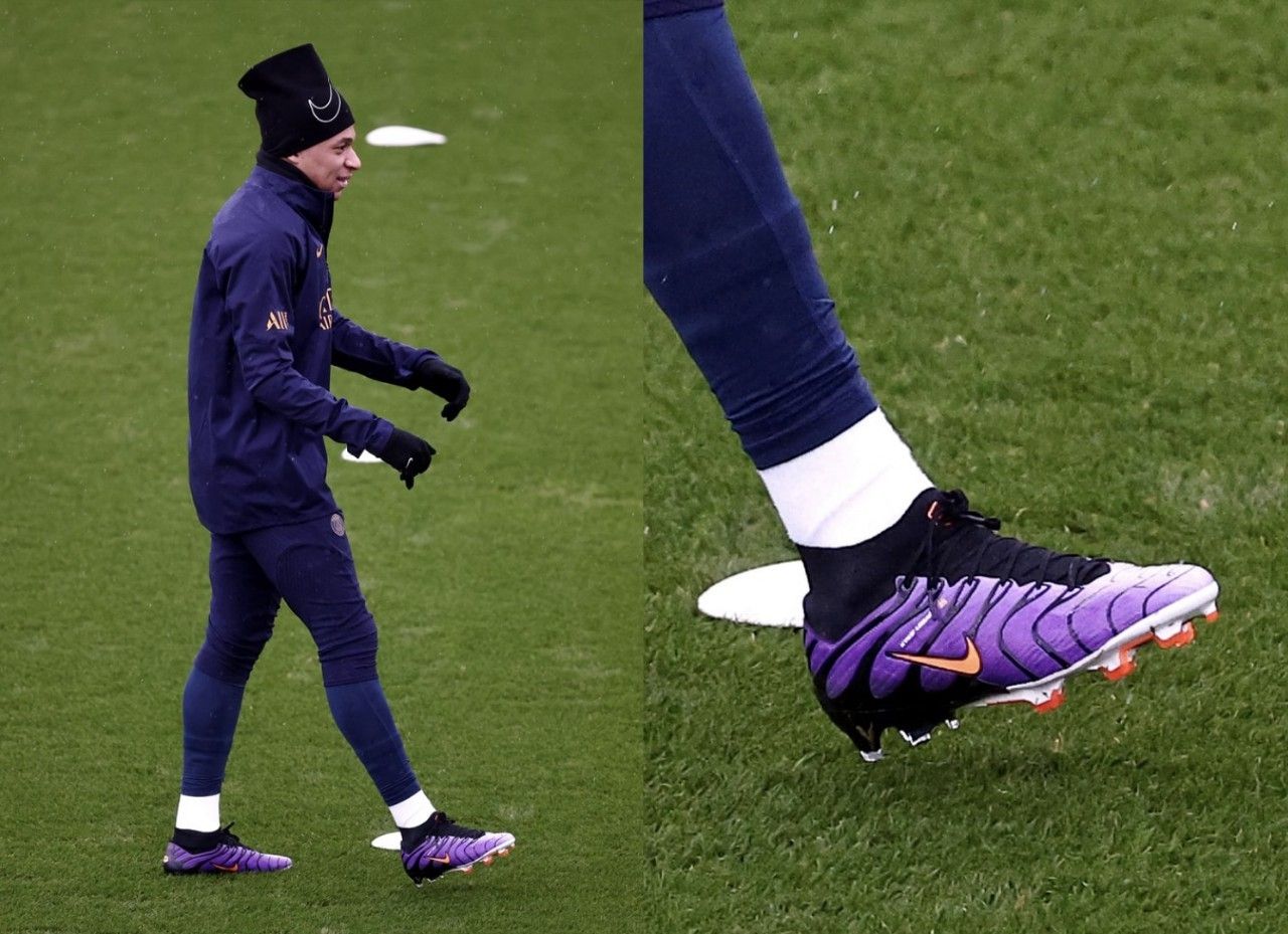 Kylian Mbappe - Ngôi sao hàng đầu của Nike đã lên chân mẫu giày đặc biệt trong các buổi tập 1