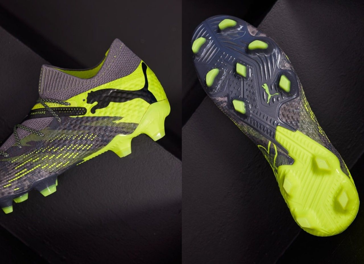 Puma Future 7 Rush Pack (Strong Gray/Cool Dark Gray/Electric Lime) 1