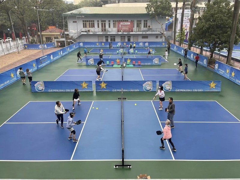 Kích thước sân Pickleball chuẩn quốc tế 1