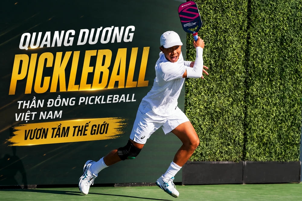 Quang Dương Pickleball: Thần đồng Pickleball Việt Nam và hành trình vươn tầm thế giới