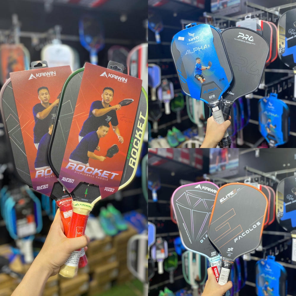 Vợt pickleball 2–3 triệu – cân bằng hiệu năng