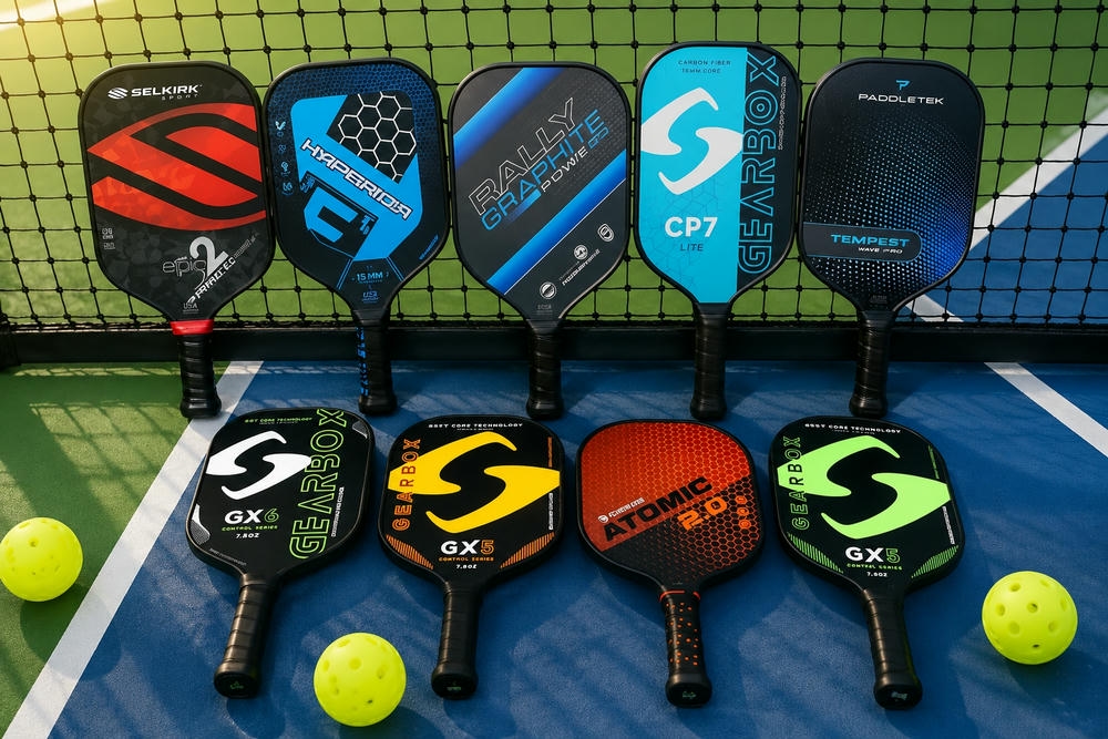 Top vợt pickleball trợ lực tốt – dễ đánh, ít mỏi tay