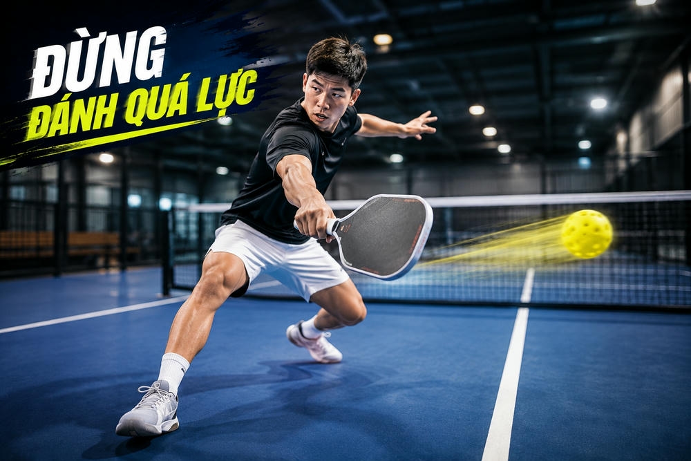 Vì sao đánh Pickleball hay ra ngoài? Cách sửa hiệu quả