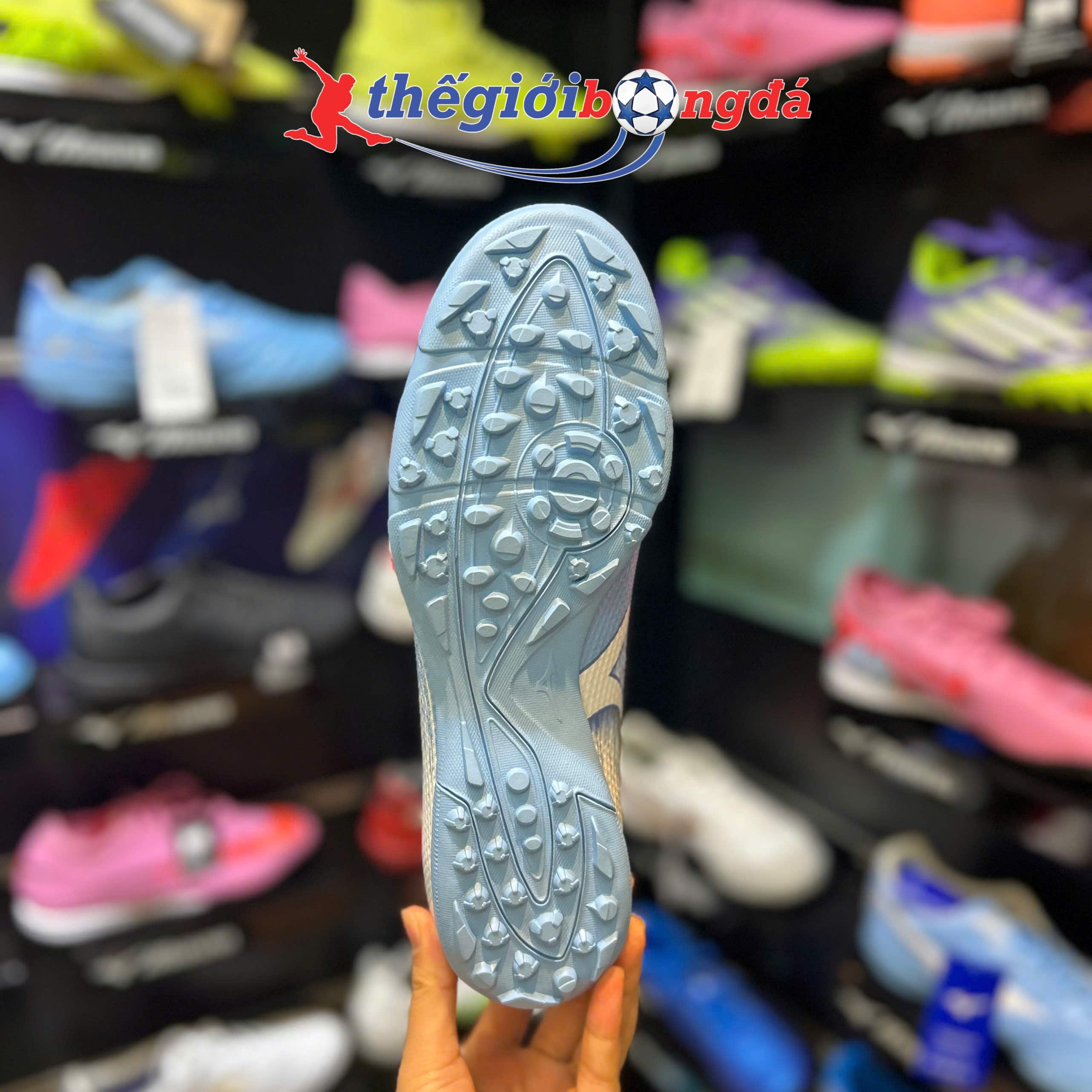 Mizuno Alpha III Select AS TF Xanh/Trắng P1GD266525