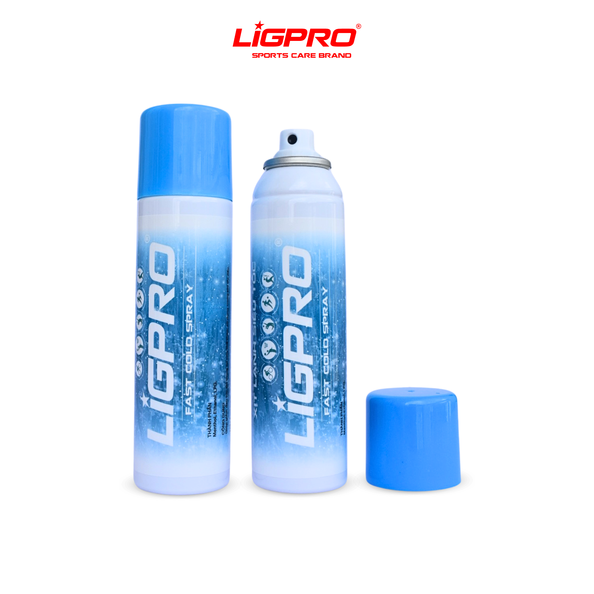 Xịt Lạnh Siêu Tốc Giảm Đau Ligpro 200ml