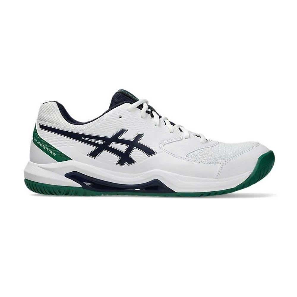 Giày Pickleball/Tennis Asics GEL-DEDICATE 8 1041A408-105 White/ Midnight