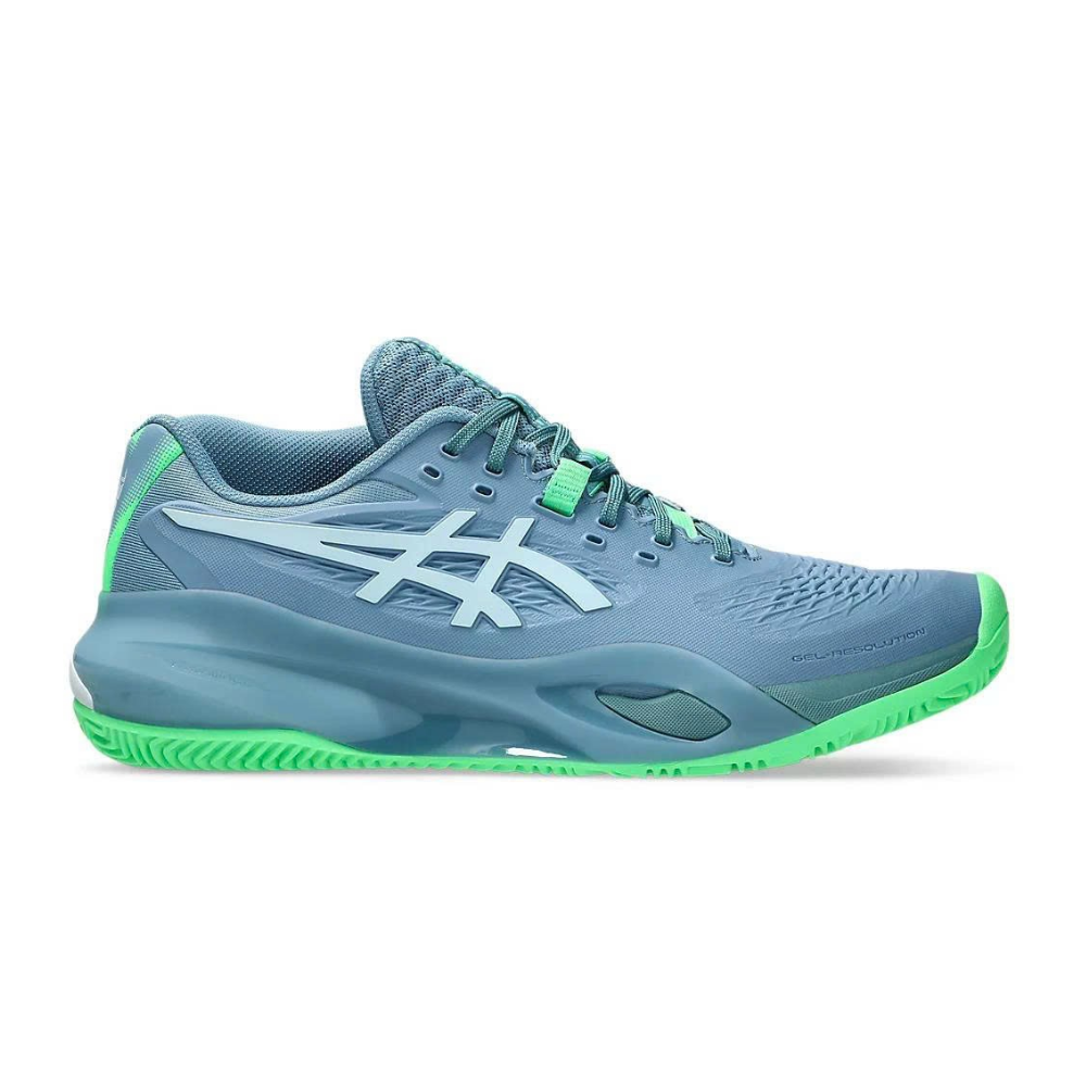 Giày tennis/pickleball ASICS GEL-RESOLUTION X PADEL 1041A492.403 SABA BLUE/COOL GREY