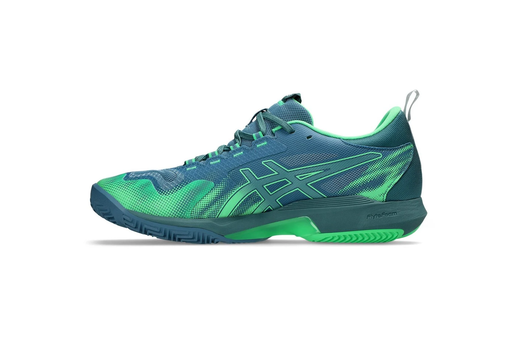 Giày Pickleball/Tennis Asics Sonicsmash FF Xanh Lá 1041A538-400