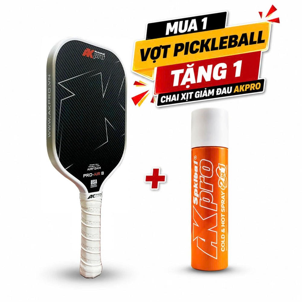 Vợt Pickleball Akpro Pro-Air B– Aramid