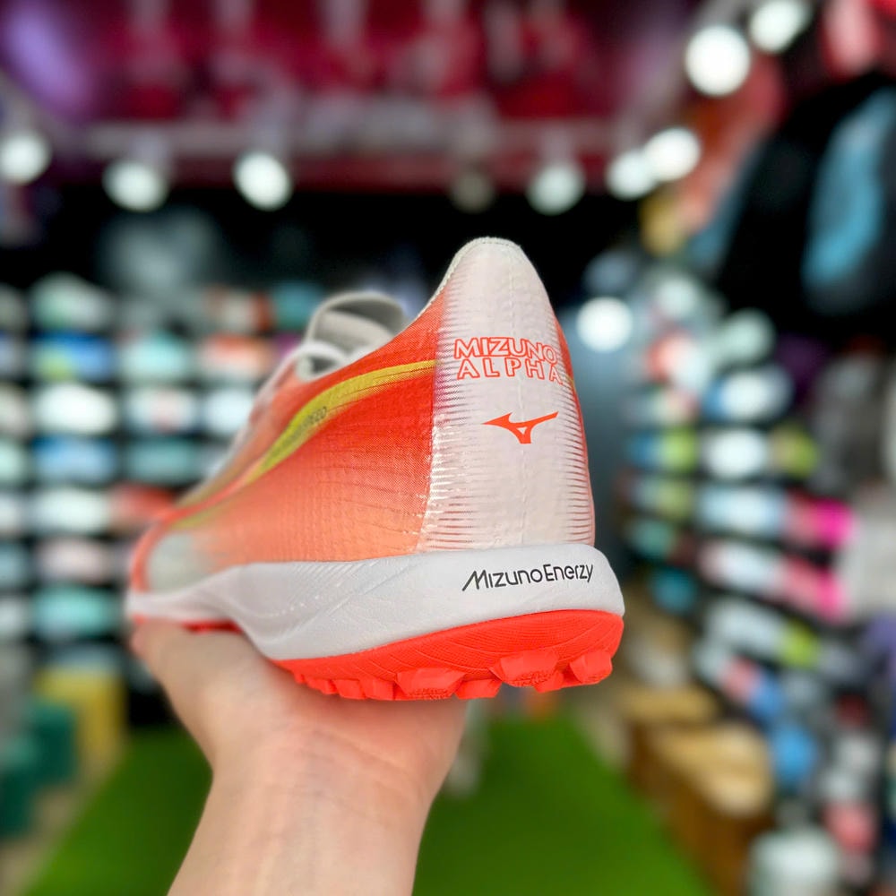 Mizuno Alpha 3 ELITE TF Prism White trắng cam P1GD266254