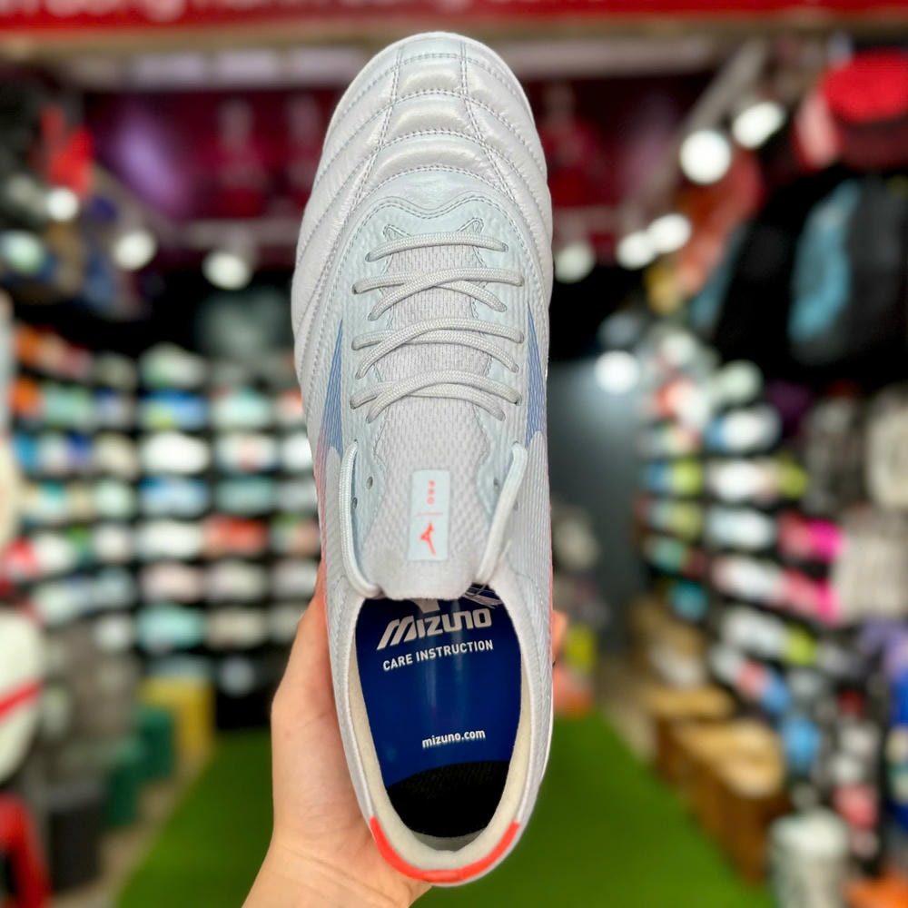 Mizuno Morelia Neo 5 BETA Pro TF Serene Spark - trắng đỏ P1GD269422