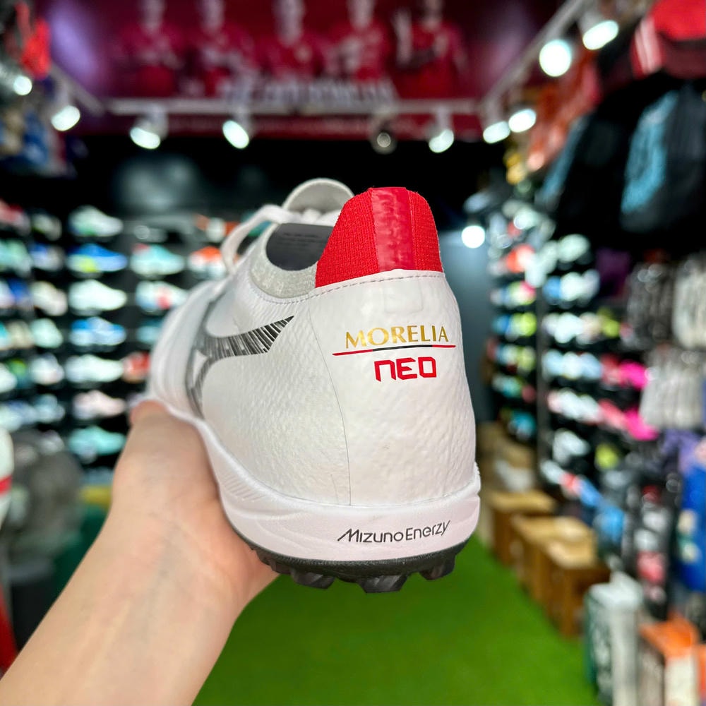 Mizuno Morelia Neo 5 Beta Pro TF trắng đen P1GD269409