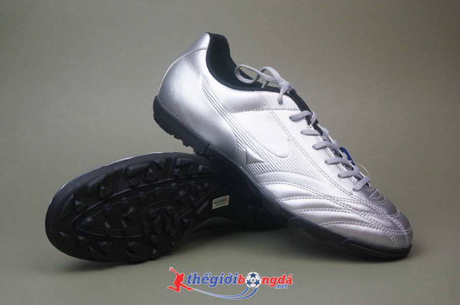 Giày đá bóng Mizuno Monarcida Neo Select AS Xám/Bạc - 40.5