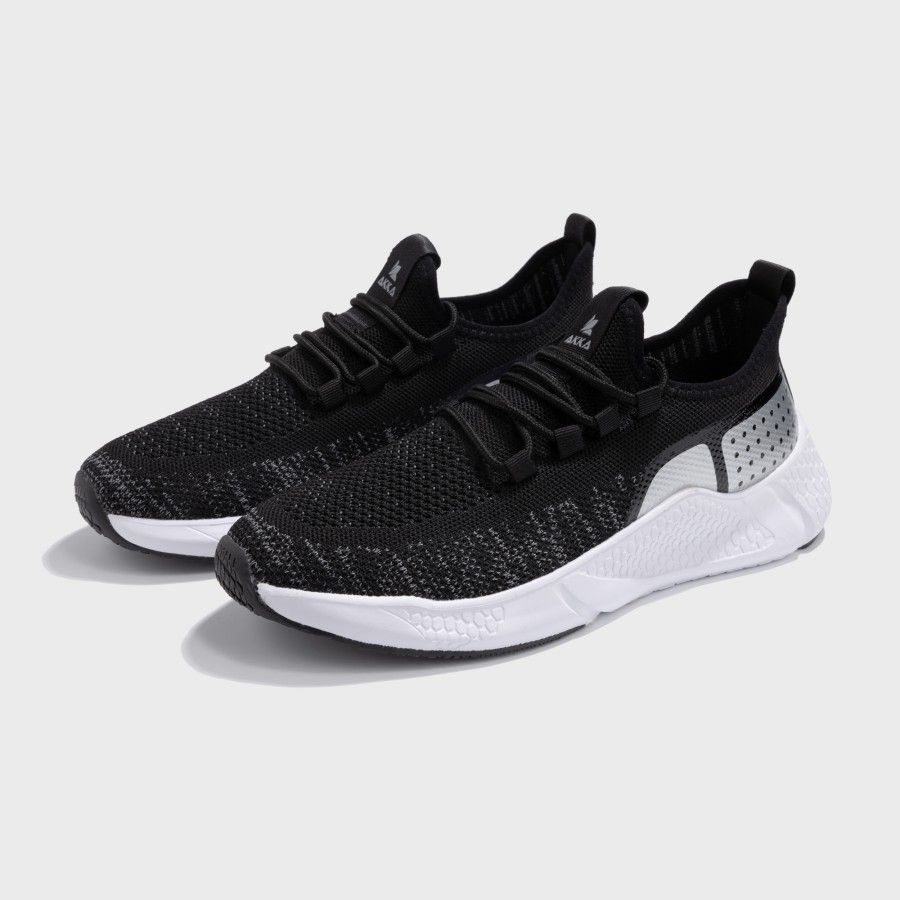 Giày AKKA FLYKNIT TRAINER - Đen/ghi