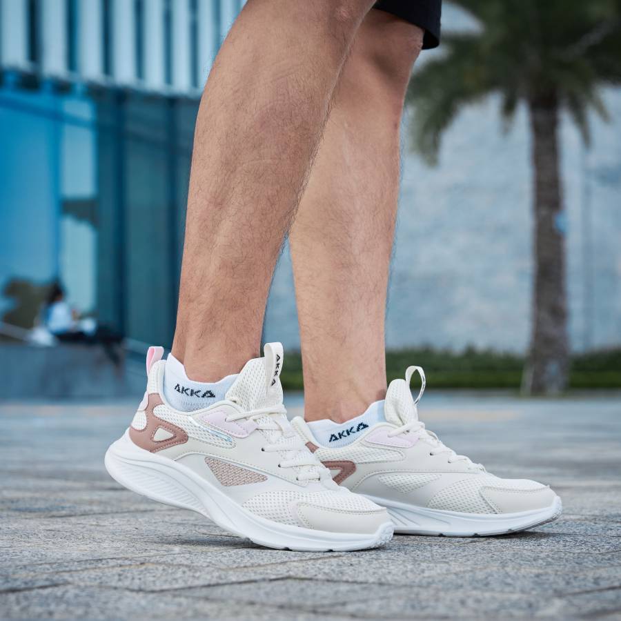 Giày thể thao AKKA Active 2201 - Trắng kem