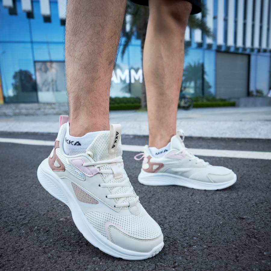 Giày thể thao AKKA Active 2201 - Trắng kem