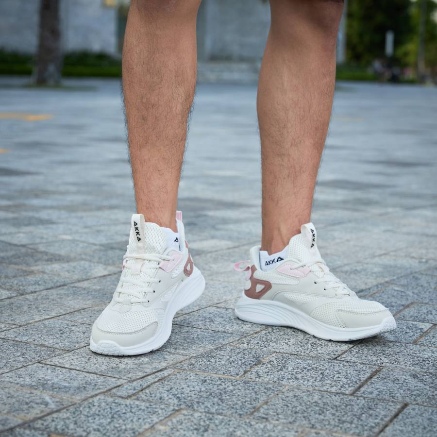 Giày thể thao AKKA Active 2201 - Trắng kem