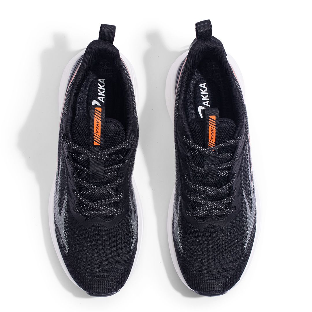 Giày thể thao AKKA Active 2221 - Đen/Cam