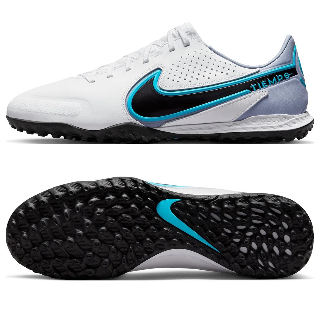 Nike Tiempo 9 Pro TF - Trắng/Xám - DA1192-146